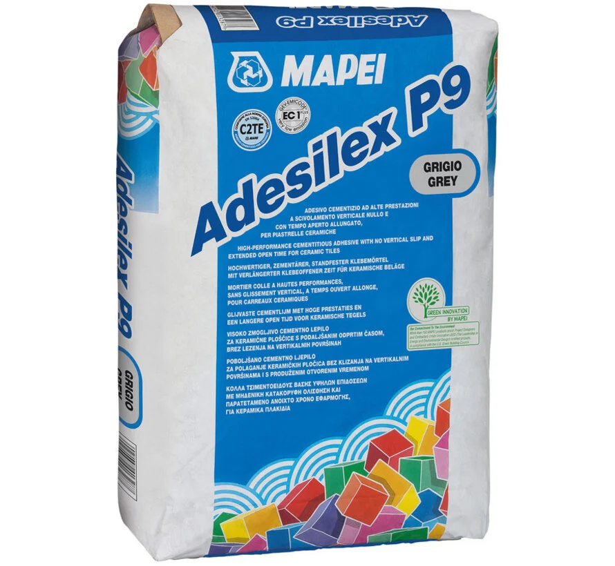 Mapei tegellijm Adesilex P9 grijs 25 kg