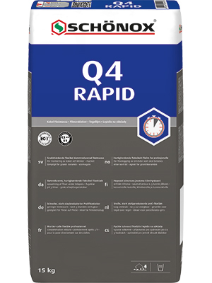 Schönox Q4 Rapid - flexibele poedertegellijm - 15 kg