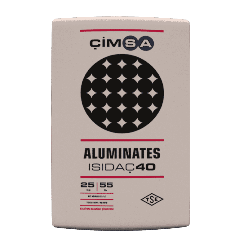 Isidac 40 - aluminiumcement - vuurvast - 25 kg