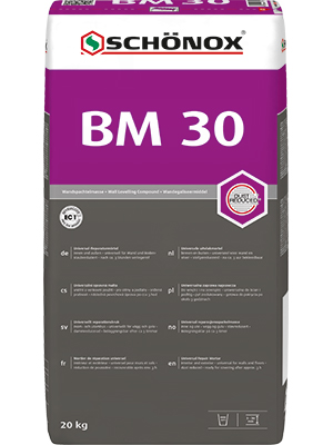 Schönox BM 30 - universele uitvlakmortel - 20 kg