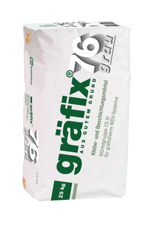 Grafix 76G - hecht en grondmortel grijs - 25 kg