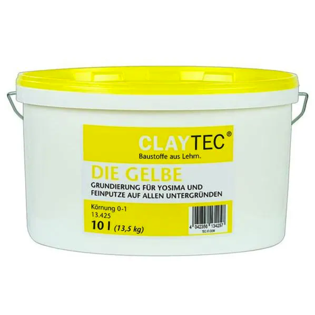 Claytec Primer - Fijn - Geel - 10L