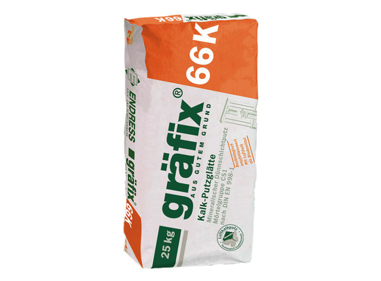 Grafix 66 K - luchtkalk gladpleister 25kg